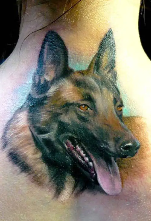 30 German Shepherd Tattoo Designs For Men  Dog Ink Ideas